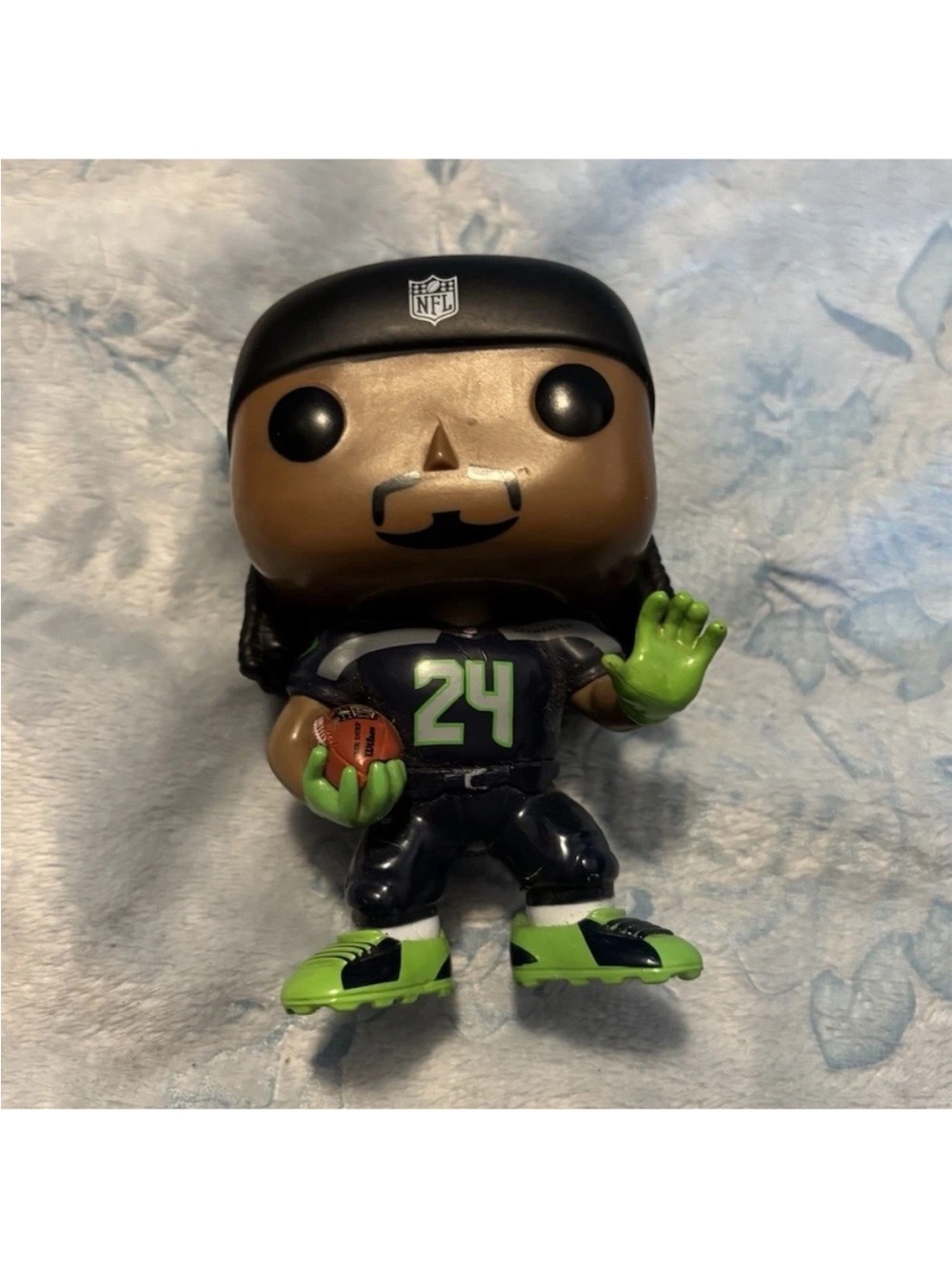 NFL Funko Pop! Football Player #24 Navy and Lime Green